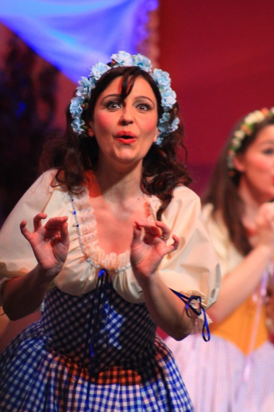 Eva Tenorio cantando la ópera L'elisir d'amore, de Donizetti