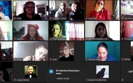 Sesión grupal en directo del programa
